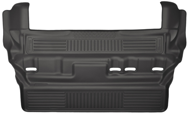 Cadillac Escalade Floor Liner - Rear - Husky Liners - WeatherBeater - Black - `15-`27